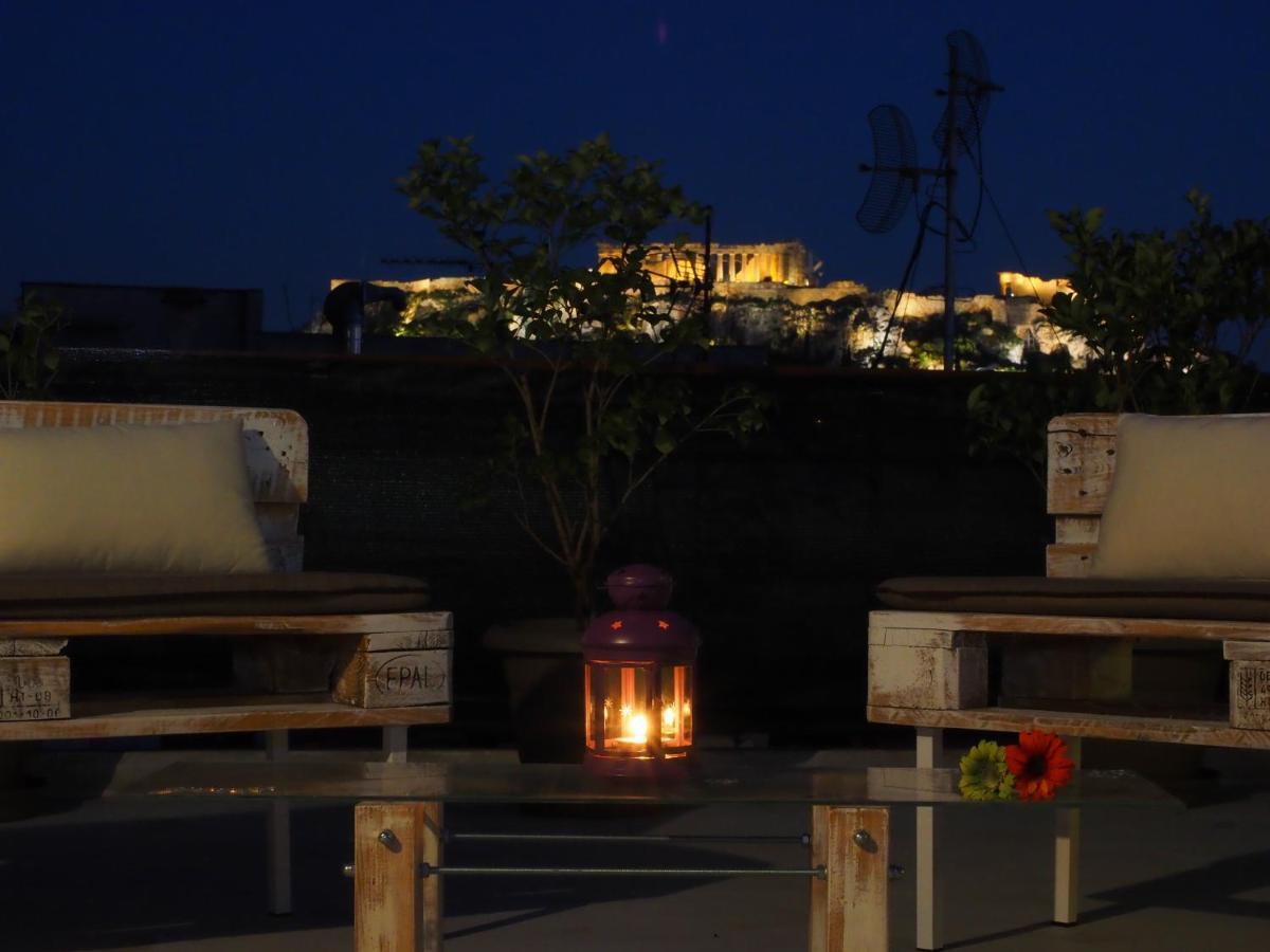 Psirri Artistic Rooftop With Acropolis View Atene